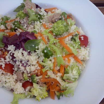 Ensalada De Verano R Pida Con Cous Cous At N Y Br Coli Receta De