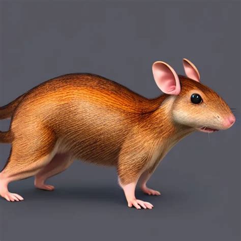 Mouse Dinosaur Hybrid Stable Diffusion