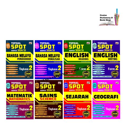 Buku Latihan Topikal Spot Kssm Edisi Tingkatan Shopee Malaysia