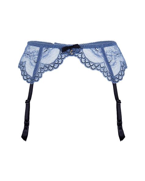 Suspender Belt Superboost Lingerie Moonlight Blue Gossard