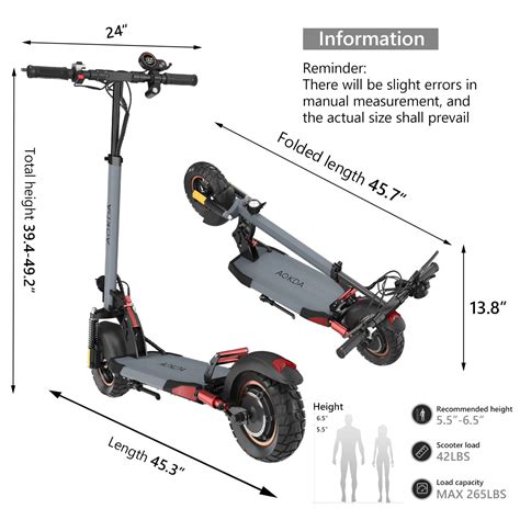 Ienyrid Foldable Electric Scooter For Adults 500w 26 Miles Long Range 3 Speeds Commute E Scooter