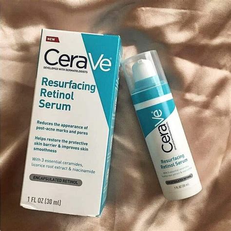 Cerave Retinol Serum For Post Acne Marks And Skin Texture Pore