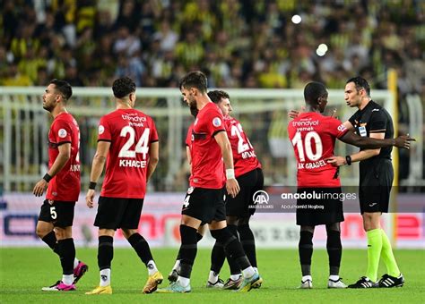 Fenerbahçe Gaziantep FK karşılaşması Anadolu Ajansı