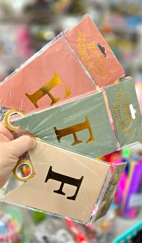 Banderin Feliz Cumplea Os Stamping Dorado Colores Vintage Nude Verde