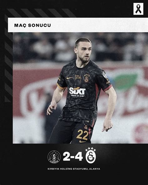 Galatasaray SK on Twitter Maç sonucu Corendon Alanyaspor 2 4