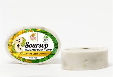 Keeraorganics Keera Soursop Bar Soap