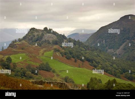 Castle Crag, Lake District View Stock Photo - Alamy