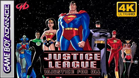 Justice League Injustice For All Game Boy Advance Longplay K Fps