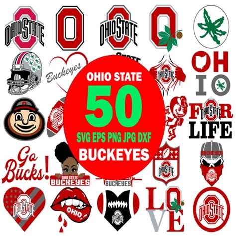 Ohio State Buckeyes Svg Bundle Svgdaily Daily Free Premium Svg Files