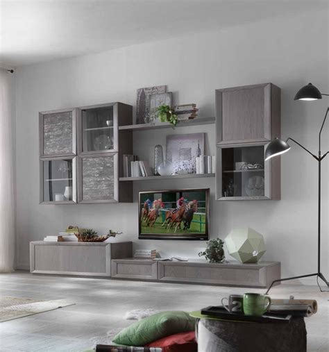 Parete Componibile Coll Leopardi Contemporaneo Eurodesign