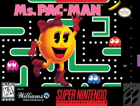 Ms Pac Man Para Super Nintendo 1996