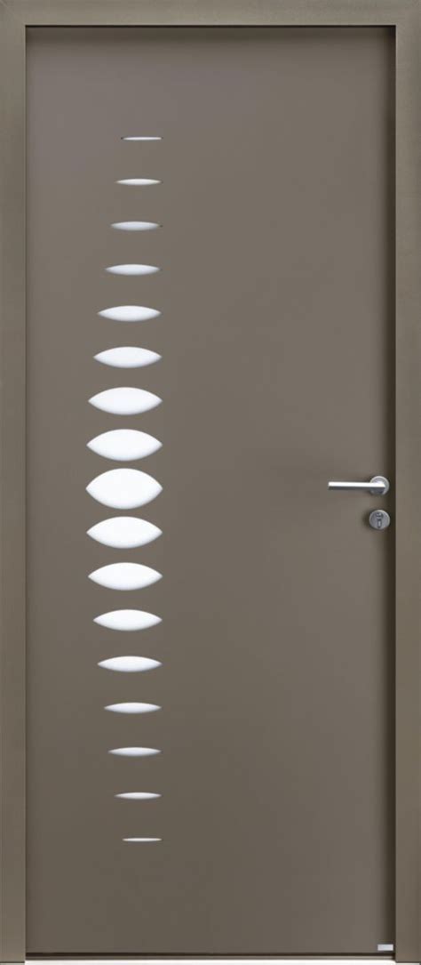 BEL M Porte d entrée Aluminium 80 Modèle ABYSSE POINT P