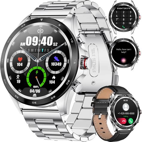 Lige Smartwatch Herren Mit Telefonfunktion Aktivit Tstracker