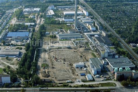 Berlin Aus Der Vogelperspektive Baustelle Zum Neubau Des