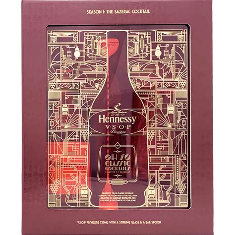 Hennessy VSOP Privilege Cognac Mixology Gift Set | GotoLiquorStore