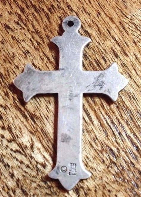 James Avery Sterling Silver Ihs Cross Pendant Rare Retired Hard To