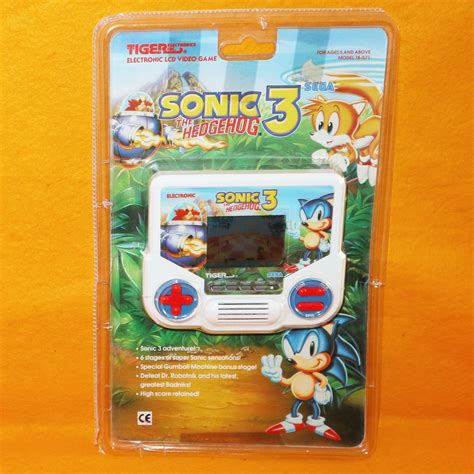 Vintage 1994 90s Tiger Electronics Sega Sonic The Hedgehog 3 Handheld