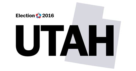 Utah Election Results 2016 Live Maps Polling Analysis Schedule