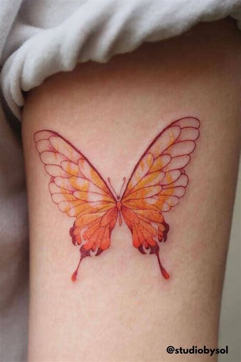 The Symbolism And Meaning Behind Butterfly Tattoos Color Tattoos Butterfly Tattoos For Women