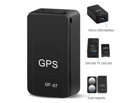 Gf Mini Localizador Gps Rastreamento Em Tempo Real Dispositivo Anti