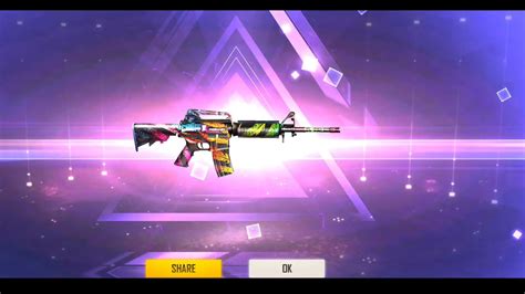 Opening Gun Crates How To Get Permanent Gun Skin In Free Fire