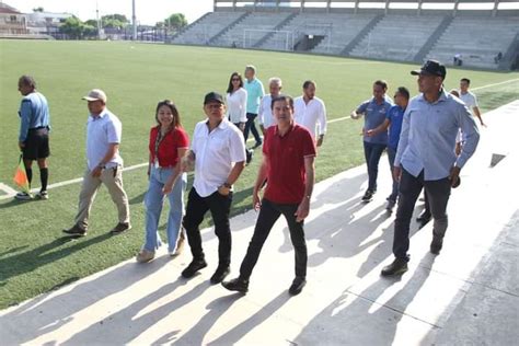 Alcalde de Soledad Rodolfo Ucrós entregó obras adelantadas en cancha