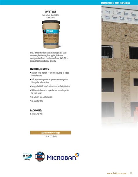 Laticrete International Inc Catalogs Masonry Veneer Installation