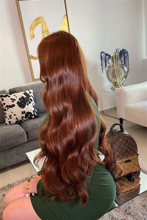 Castanho Acobreado O Tom Perfeito De Ruivo Ginger Hair Color Hair Color Auburn Silky Hair