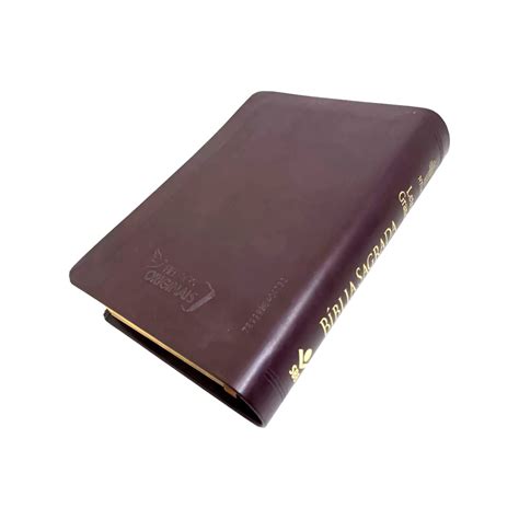 B Blia Sagrada Ntlh Letra Grande Capa Pu Marrom Manah Books