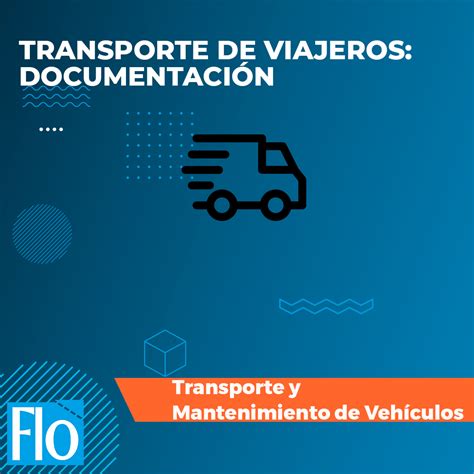 Curso De Transporte De Viajeros Documentaci N Flo Formaci N