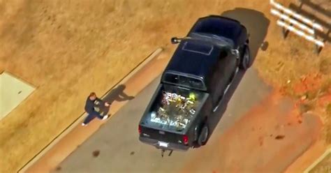 Wild Hours Long Police Chase Caught On Camera Ends With Suspect Tased In Oklahoma Field Cbs