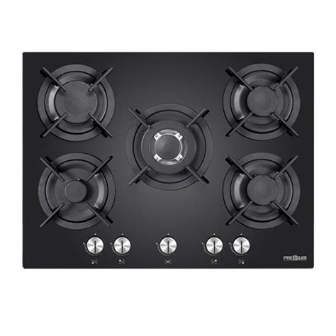 PLAQUE DE CUISSON ENCASTRABLE PREMIUM 5 FEUX 70 CM à bas prix Electro