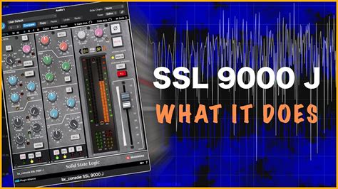 What It Does SSL 9000 J From Brainworx Plugin Alliance YouTube