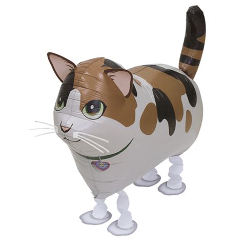 Katze Gefleckt Airwalker Folienballon L Circa Cm Balloni Eshop