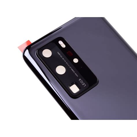 Vitre arrière pour Huawei P40 Pro Noir ref 02353MEL Brico phone