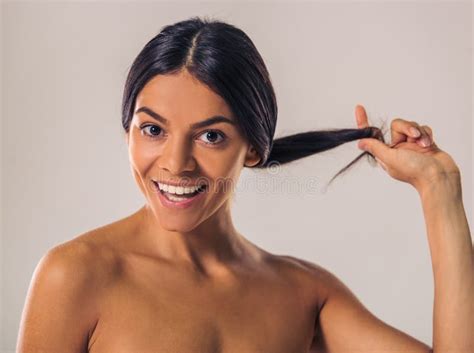 Woman S Natural Beauty Stock Image Image Of Naked Bare 77577385