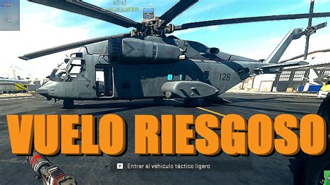 Vuelo Riesgoso Censurado DMZ Warzone 2 0 Helicóptero Pesado