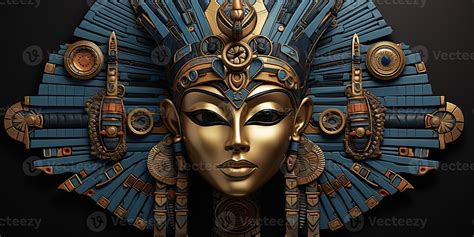 Ai Generated Ai Generative Egyptian Sculpture History Ancient Pharaon