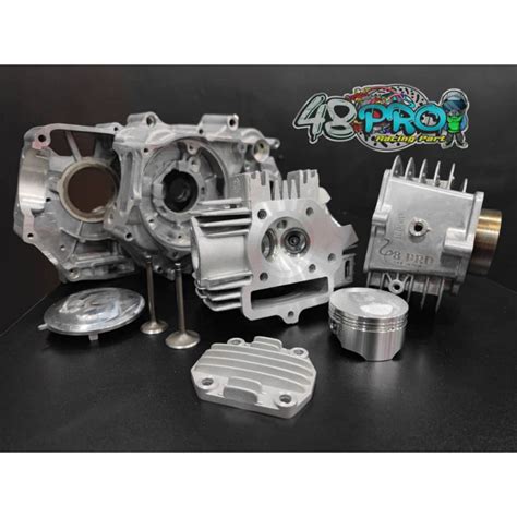 Ex Spec Mm Custom Head Block Mm And Crankcase Piston Sonic