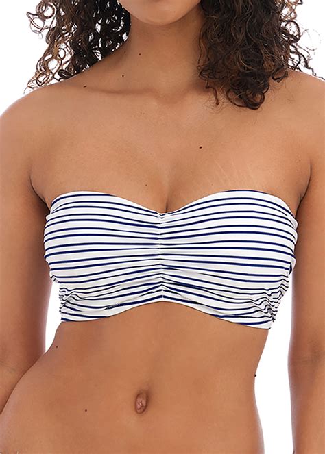 Freya Swim New Shores Bikini Verdel Bandeau D I Kupa Multi Beachwear Se