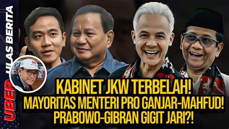 Live Kabinet Jkw Terbelah Mayoritas Menteri Pro Ganjar Mahfud