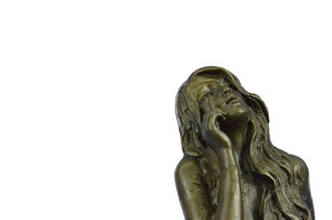 Sold Price Art Deco Nude Female Mavchi Bronze Sculpture Statue