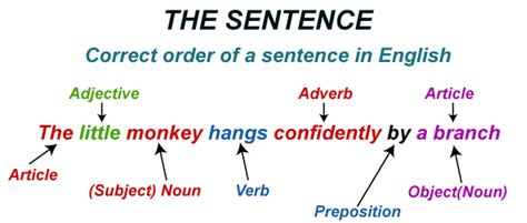 English Grammar Structure Diagram English Grammar Pdf