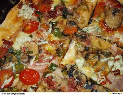 Bleskov Pizza Z Jogurtu Kef Ru Recept Toprecepty Cz