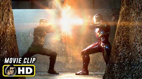 CAPTAIN AMERICA CIVIL WAR 2016 Captain America Vs Iron Man HD