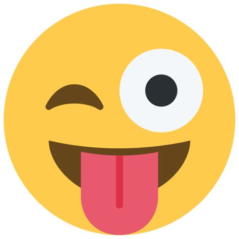 Crazy Face Emoji PNG