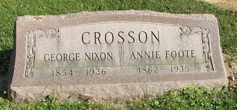 Annie Foote Crosson 1861 1935 Find A Grave Memorial