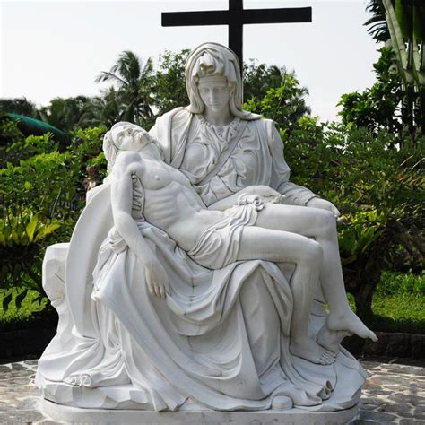 Famous Religious Marble Large Outdoor Catholic Worship Statues