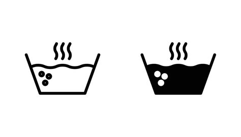 Hot Water Icon Vector Art At Vecteezy