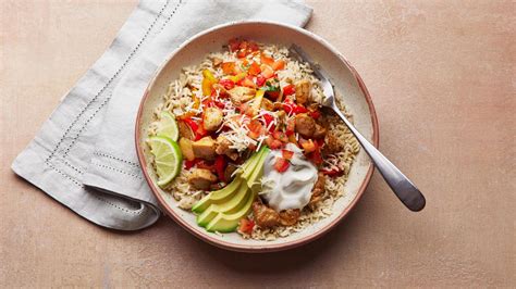 Chicken Fajita Bowl Recipe Bbc Food